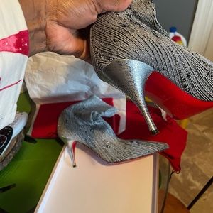 Christian -louboutin-silver-sandrine-80-tricot-stretch-sock-kitten-stiletto